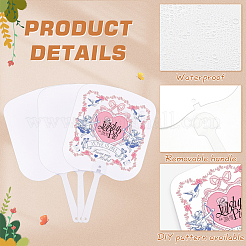 Вентиляторные пластиковые заготовки для теплопередачи DIY-WH0580-53