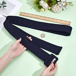 Ceinture en tissu (1 pièce) avec boucle en alliage pour manteau&nbsp;AJEW-GF0015-07B