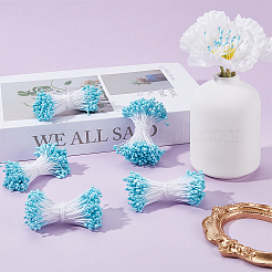 Хлопок с гипсовой сердцевиной из искусственного цветка для аксессуаров заколок DIY-WH20001-21B