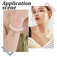 Плоские цепочки из нержавеющей стали 304 CHS-WH0001-06-1