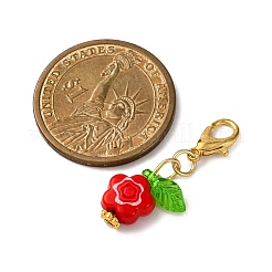 Подвеска из акрилового цветка&nbsp;HJEW-JM04074-02