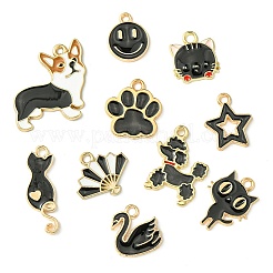 20шт 20 стиля подвески из сплава с эмалью&nbsp;ENAM-FS0001-73B