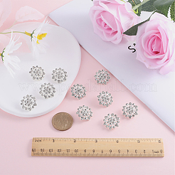 10шт цветок пришить стразами FIND-GF0004-94