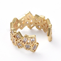 Регулируемые латунные манжеты RJEW-G096-24G