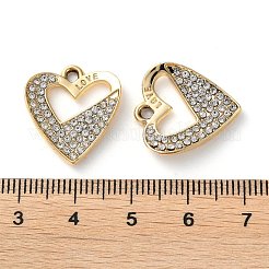 Подвески из сплава и страза&nbsp;PALLOY-P297-01G