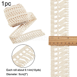 Бахрома из хлопкового кружева&nbsp;OCOR-AR0001-25