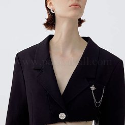 8 шт. пуговицы со стразами из сплава с 1 отверстиями FIND-FH0008-86P