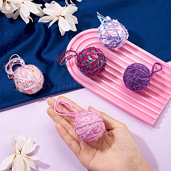 5 шт. подвески из шерсти 5 цветов&nbsp;FIND-TA0005-93B