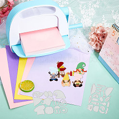 Углеродистая сталь разрезает трафареты DIY-WH0309-1304