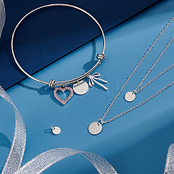 4 шт. 4 стиля 925 подвески из стерлингового серебра STER-PH0002-47