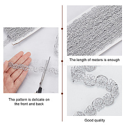 13м филигранной кружевной отделки из полиэстера&nbsp;OCOR-WH0082-71B