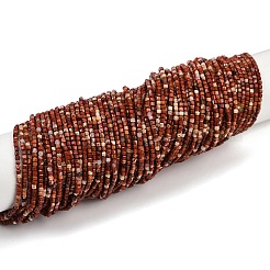 Натуральные красные яшмы бусы пряди G-RM2025-C27-A