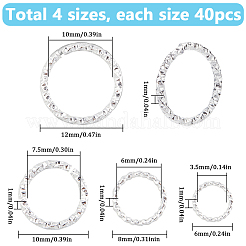 4 стиль латунные соединительные кольца&nbsp;KK-SC0005-49S