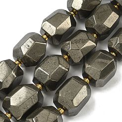 Stränge aus natürlichen Goldpyritperlen&nbsp;G-G459-C01-01