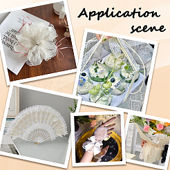 6м полиэстеровая ткань кружевная отделка DIY-CY0001-64B