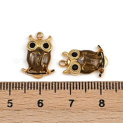 Подвески из нержавеющей стали 304 со стразами&nbsp;STAS-P410-20G