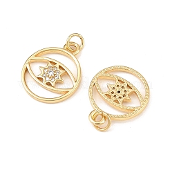 Латунные микро проложить кубического циркония подвески&nbsp;KK-F919-13G