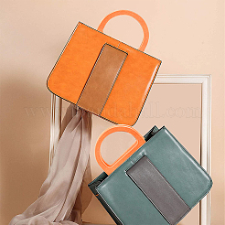 Poignée de sac en bambou écologique et ensembles de poignée de sac en bois&nbsp;FIND-PH0015-93
