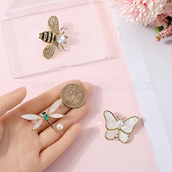 3шт 3 стиля брошь из сплава инцест со стразами&nbsp;JEWB-GF0001-45