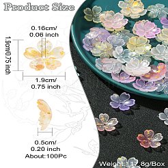 Непрозрачные пластиковые колпачки для бусин&nbsp;KY-CJC0012-03