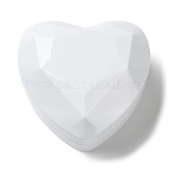 Scatole porta anelli in plastica a forma di cuore&nbsp;CON-C020-01D