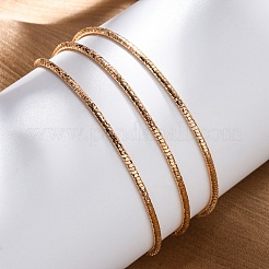 Латунные цепи ожерелья KK-N216-40