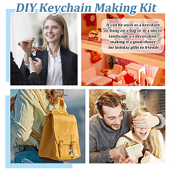 Набор для самостоятельного изготовления светящегося в темноте брелока&nbsp;DIY-OC0011-51