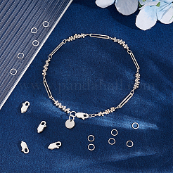 5 Stück 925 Karabinerverschlüsse aus Sterlingsilber&nbsp;STER-GA0001-37