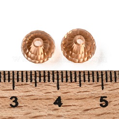 模造オーストリアクリスタルビーズ  グレードAAA  ファセット（96ファセット）  ラウンド  桃パフ  8mm  穴：0.9~1mm&nbsp;SWAR-F073-8mm-18