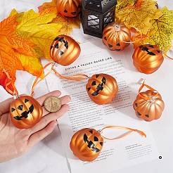 12 шт. пластиковые подвесные украшения для тематических украшений на Хэллоуин&nbsp;KY-WH20007-01