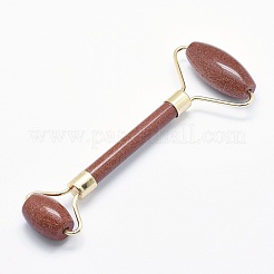 Masseur de visage en laiton synthétique goldstone&nbsp;MRMJ-G009-19G