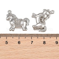 201 pendenti in acciaio inossidabile con montatura in strass&nbsp;SA-CBA9448-03P