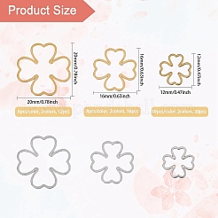 48 шт. 6 кольца из нержавеющей стали 316 STAS-CA0002-15