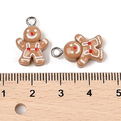 Colgantes de resina opaca con motivos navideños&nbsp;RESI-S08-01K