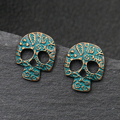 Ensembles de boucles d'oreilles en alliage style punk rock halloween&nbsp;EJEW-F238-27