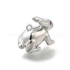 Ottone micro spianare pendenti zirconi&nbsp;X-KK-U061-02P