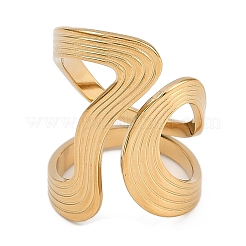 Кольца из нержавеющей стали 304 для женщин RJEW-A049-02B-G