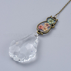 Хрустальная люстра призмы AJEW-G025-D07