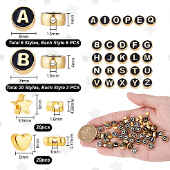 136шт. 28 набора бусин из сплава и эмали ENAM-PH0003-16B