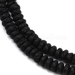 Бусы из натуральной лавы G-B135-C02-01