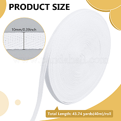 40м поликоттоновая лента с узором «елочка» OCOR-WH0003-076A-02