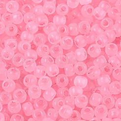 6/0 прозрачный внутри цветной стеклянный бисер SEED-N008-08P