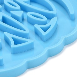 Diy тема Хэллоуина перезвон ветра набор форм из смолы DIY-D060-02GP