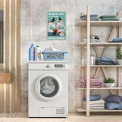 Прямоугольный металлический железный знак плакат&nbsp;AJEW-WH0157-332