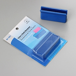プラスチック製のポータブルテーラーチョーク削り  縫製用具  ブルー  75x38x22mm