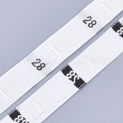 Etichette delle dimensioni dell'abbigliamento (28), accessori d'abbigliamento , tag di dimensioni, bianco, 12.5mm, circa 10000pcs/scatola