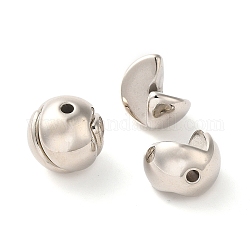 Ccb Kunststoff-Perlen, Runde, 9.5x12.5x9 mm, Bohrung: 2 mm