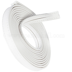 PU-Lederband, Wohnung, weiß, 12x2.6 mm, 3 m / Rolle