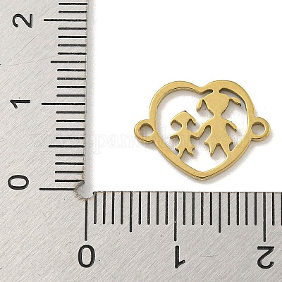 Ионное покрытие (ip) День матери 201 нержавеющая сталь полые соединительные подвески STAS-S146-02G-1