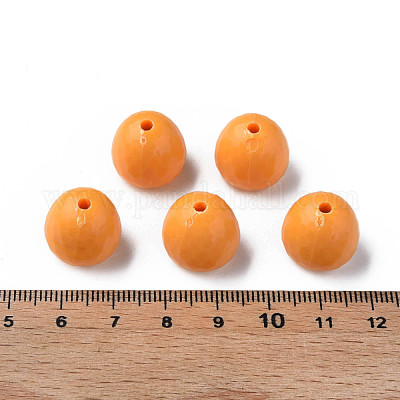 Непрозрачные акриловые бусины&nbsp;MACR-S373-10A-A07-1